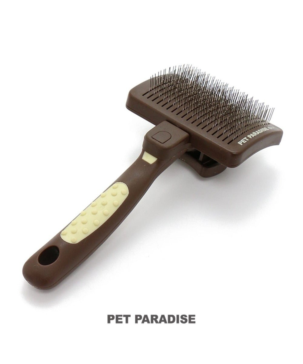 PET PARADISE ペットパラダイス  ワンタッチ スリッカー 
