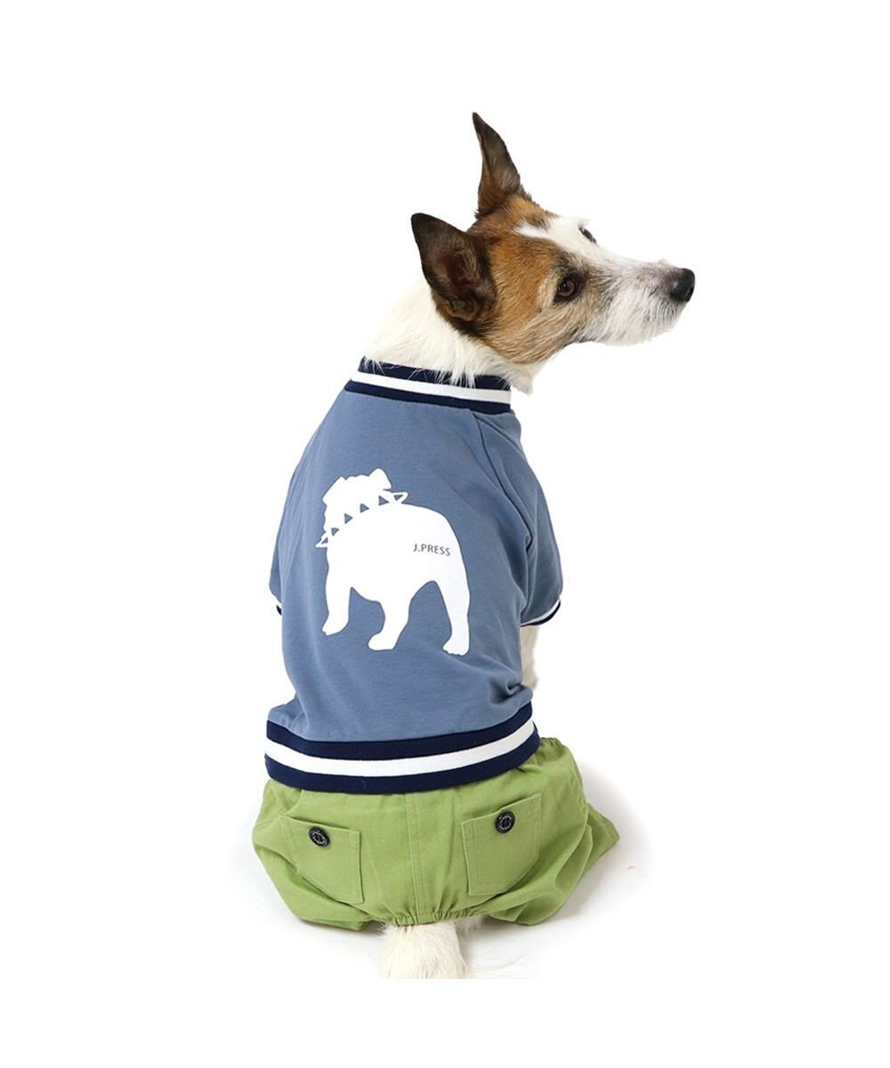 PET PARADISE J.PRESS バックブルドッグ パンツつなぎ 小型犬 