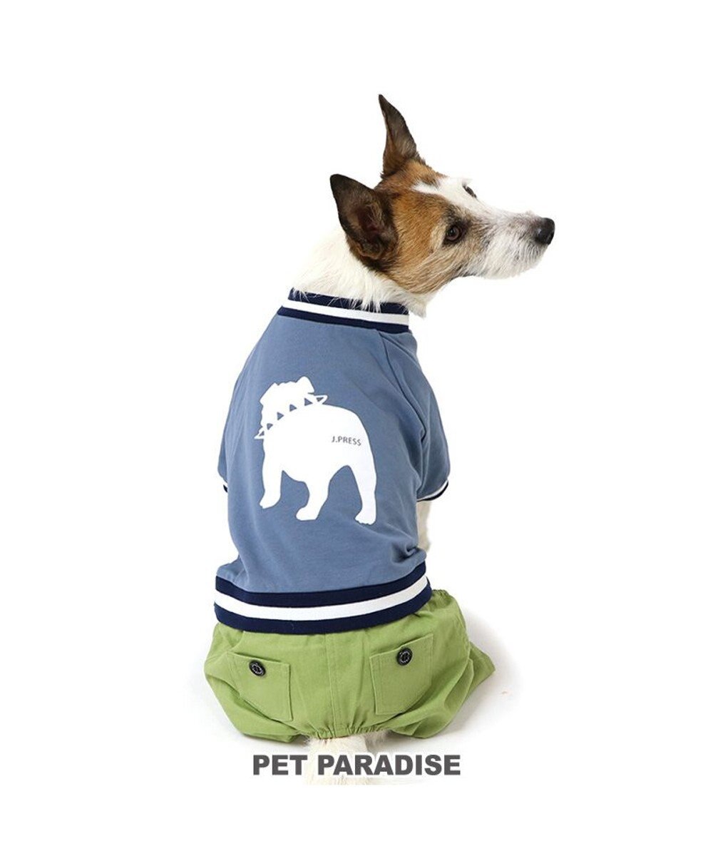 PET PARADISE J.PRESS バックブルドッグ パンツつなぎ 小型犬 