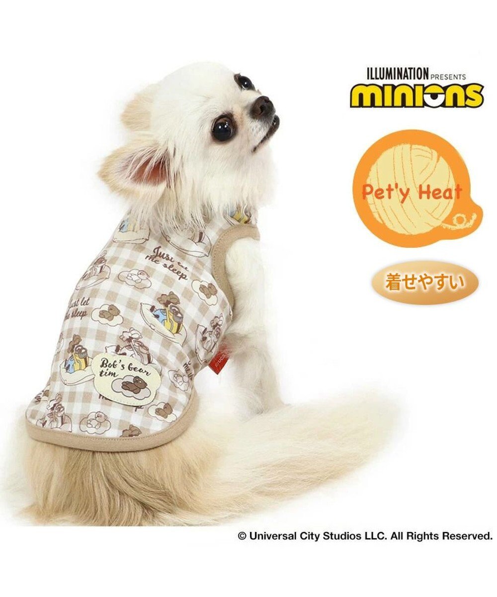 PET PARADISE ミニオン ペティヒート タンクトップ ボブ ティム柄  小型犬 