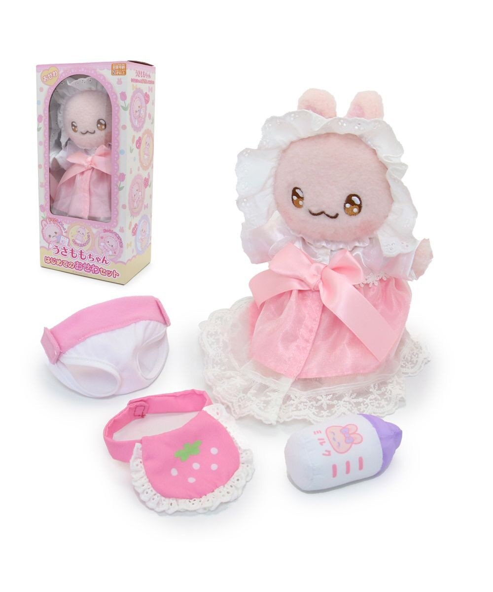 Mother garden マザーガーデン うさももちゃん おせわセットプチマスコット Sサイズ 