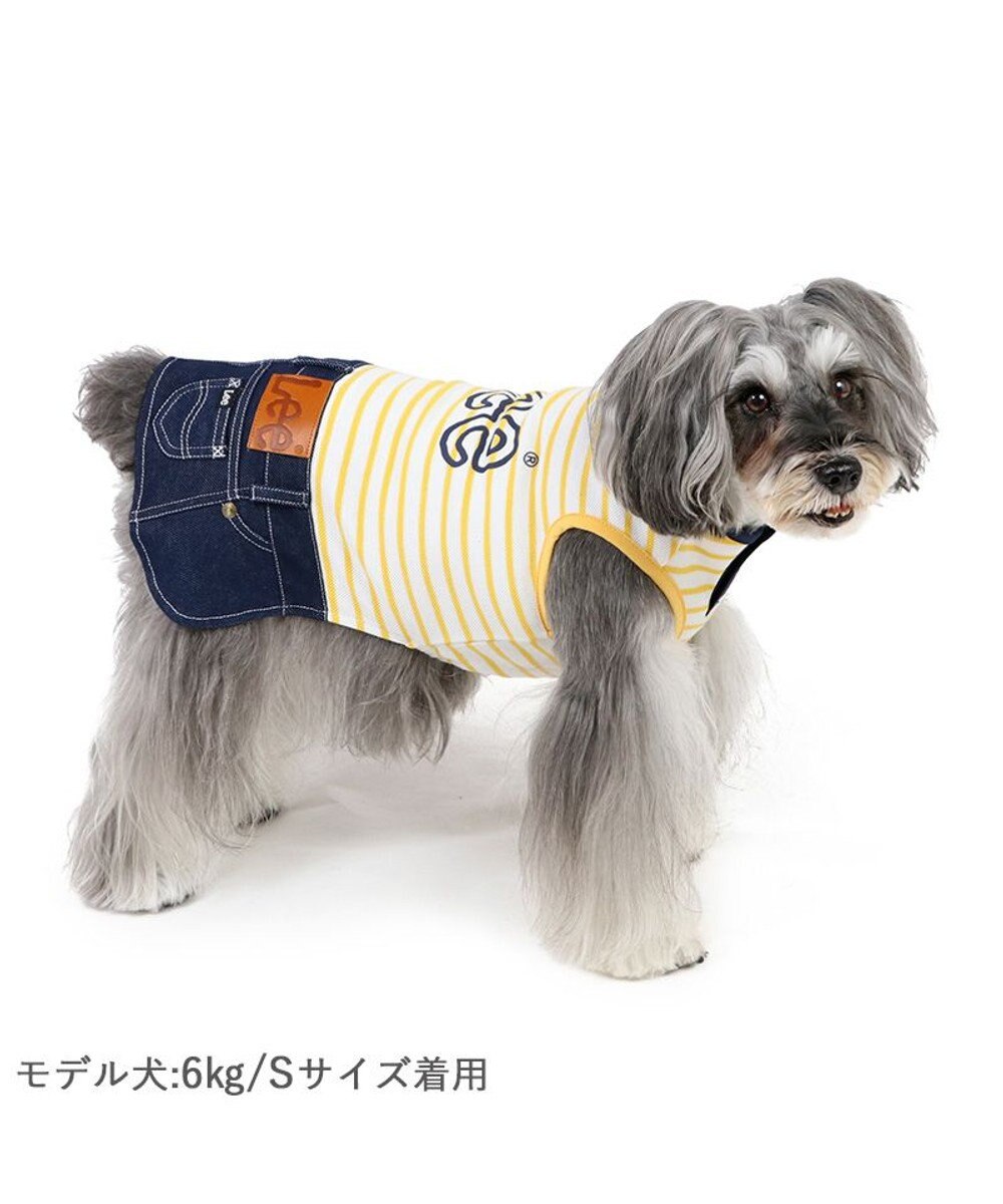 PET PARADISE Lee スカートつなぎ 《鹿子ボーダー》 小型犬 