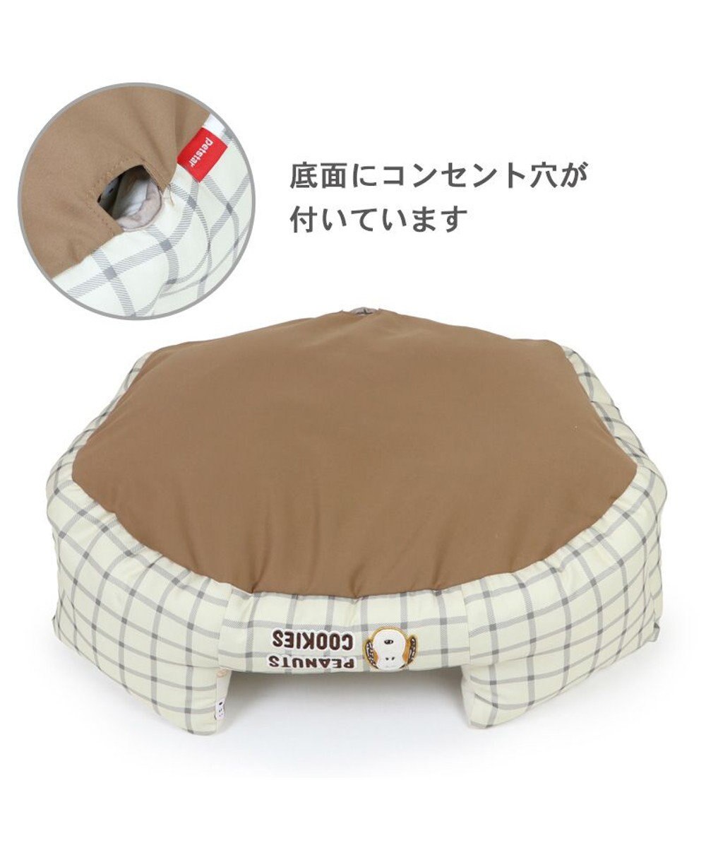 PET PARADISE スヌーピー カドラー 《クッキー柄》 76×57cm 