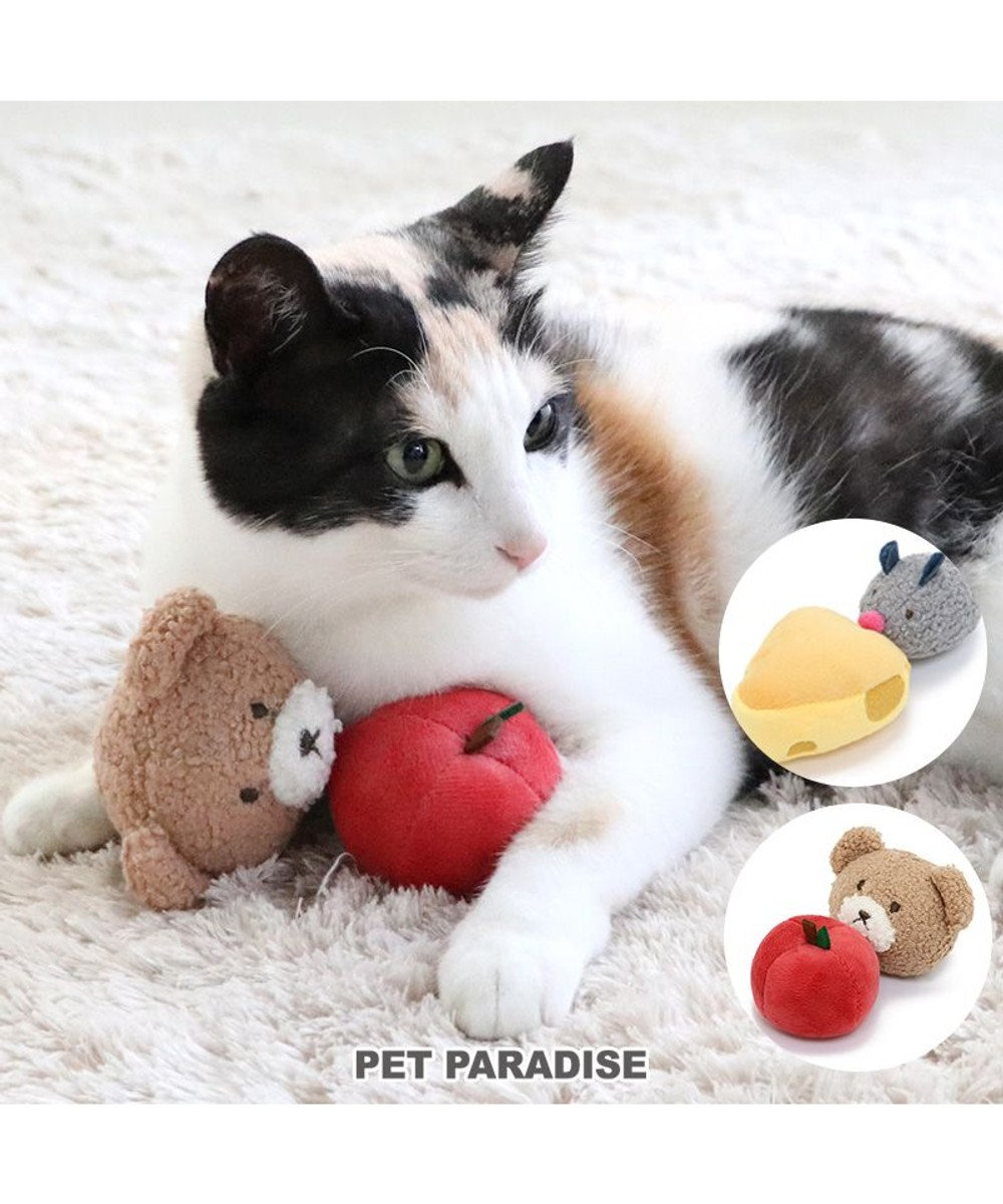 PET PARADISE 猫 おもちゃ ネズミ くま ぶるぶるトイ 
