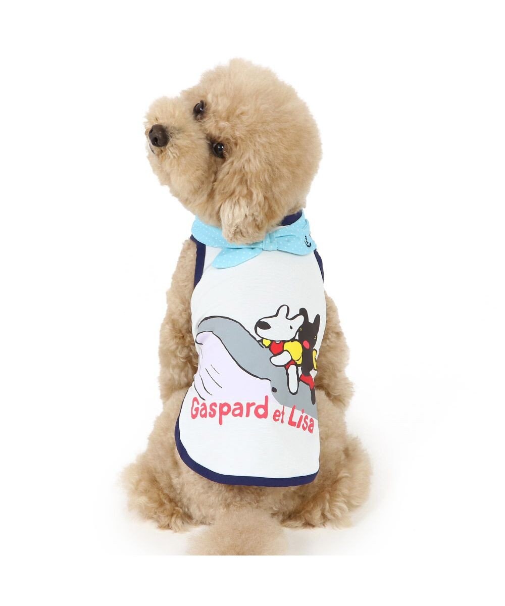 PET PARADISE リサとガスパール 接触冷感 タンクトップ 《くじら》 小型犬 