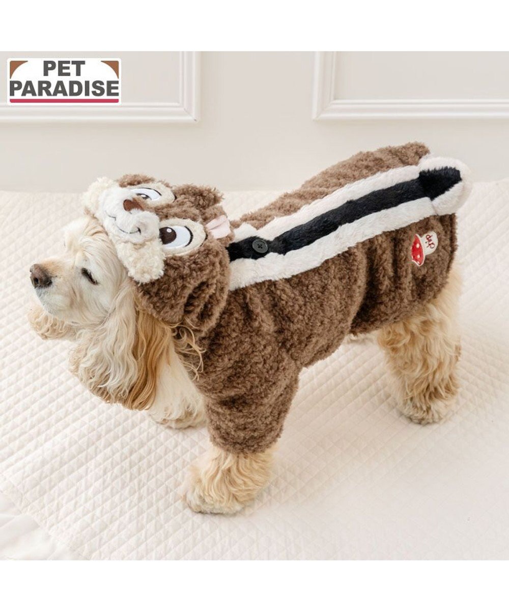 PET PARADISE ディズニー チップとデール チップなりきり パーカー 中型犬 