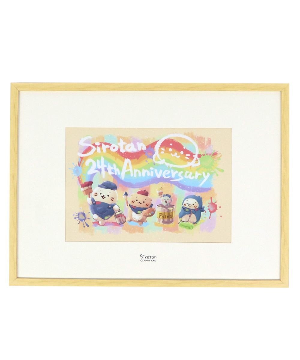 Mother garden しろたん アートボード 《ペイントアート》520×370mm SIROTAN PAINT GRAFFITI サイン＆シリアルナンバー入り 