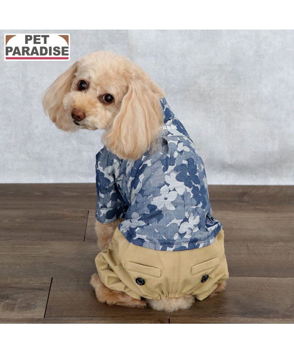 PET PARADISE J.PRESS ジャガード パンツつなぎ 小型犬 