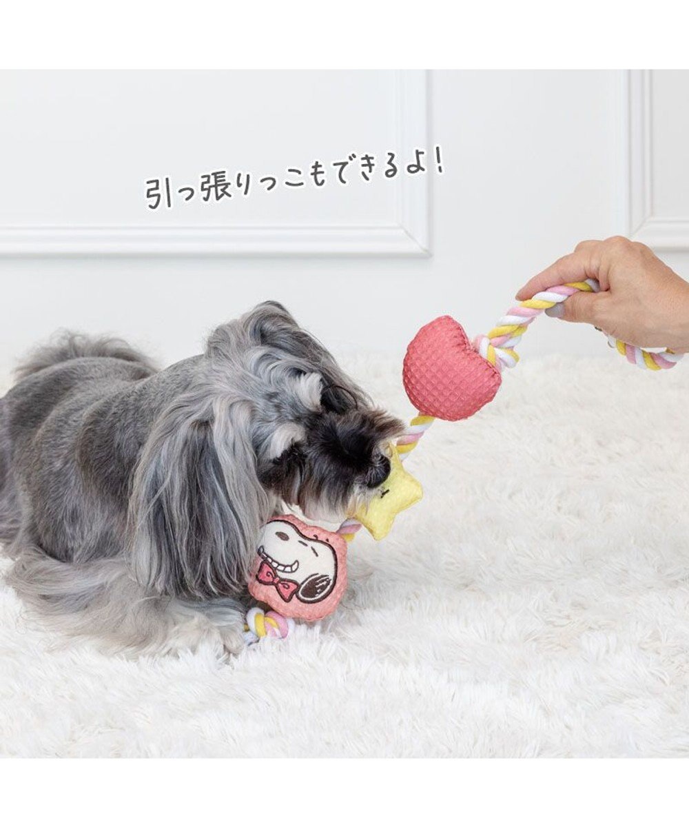 PET PARADISE スヌーピー ロング ロープ トイ 