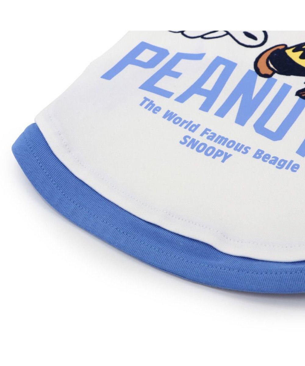 PET PARADISE スヌーピー Tシャツ 《ファインプレー柄》 白色 中型犬 大型犬 