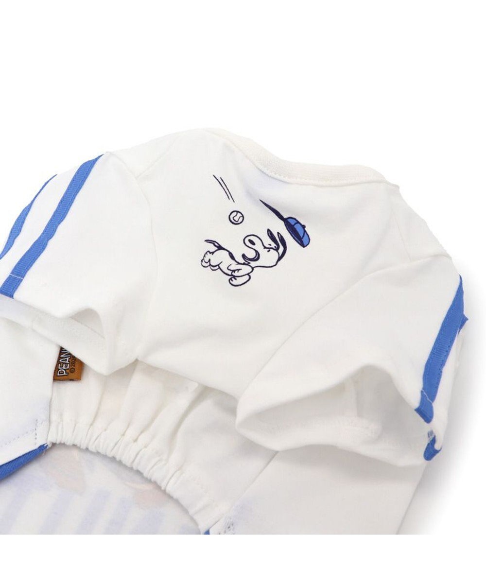 PET PARADISE スヌーピー Tシャツ 《ファインプレー柄》 白色 中型犬 大型犬 