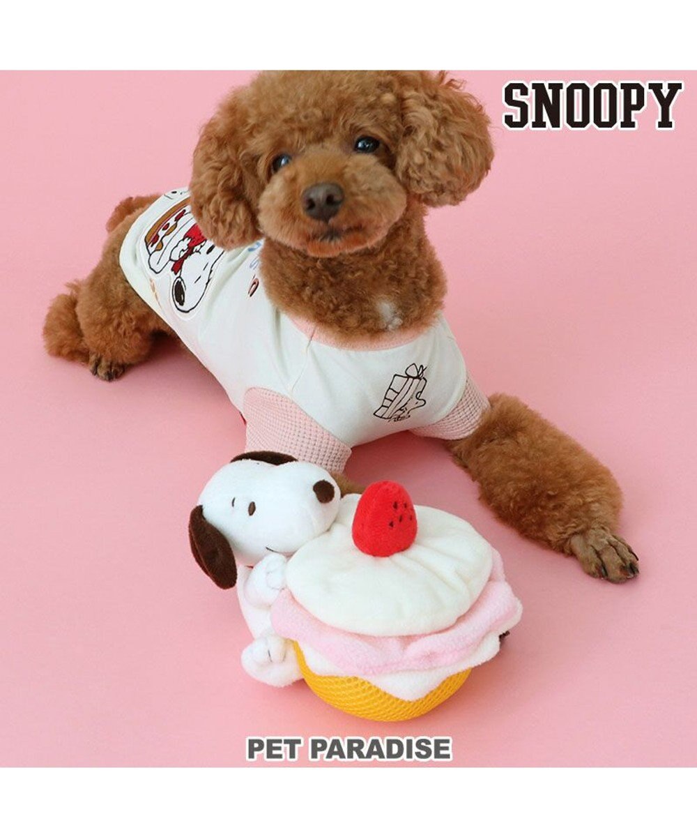PET PARADISE スヌーピー ケーキノーズワーク トイ 