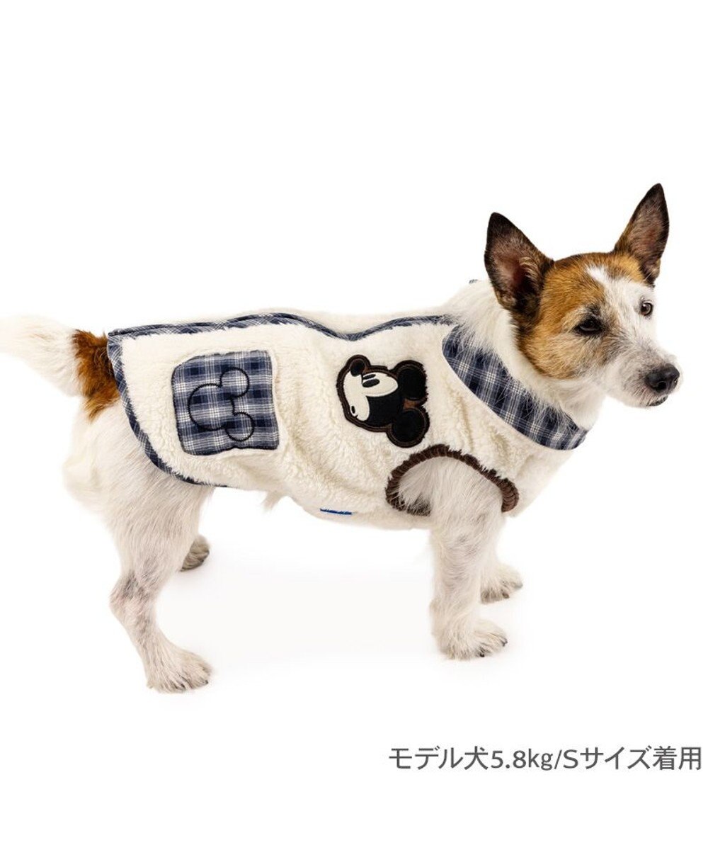 PET PARADISE ディズニー ミッキーマウス 襟付 ジップUP ベスト 小型犬 