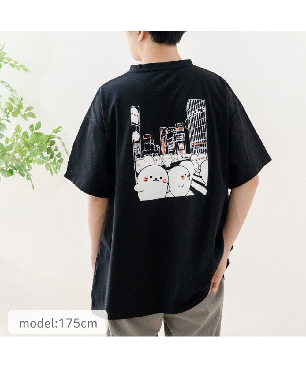 Mother garden しろたん ビッグTシャツ 半袖 《たのしい交差点》 ユニセックスフリーサイズ 