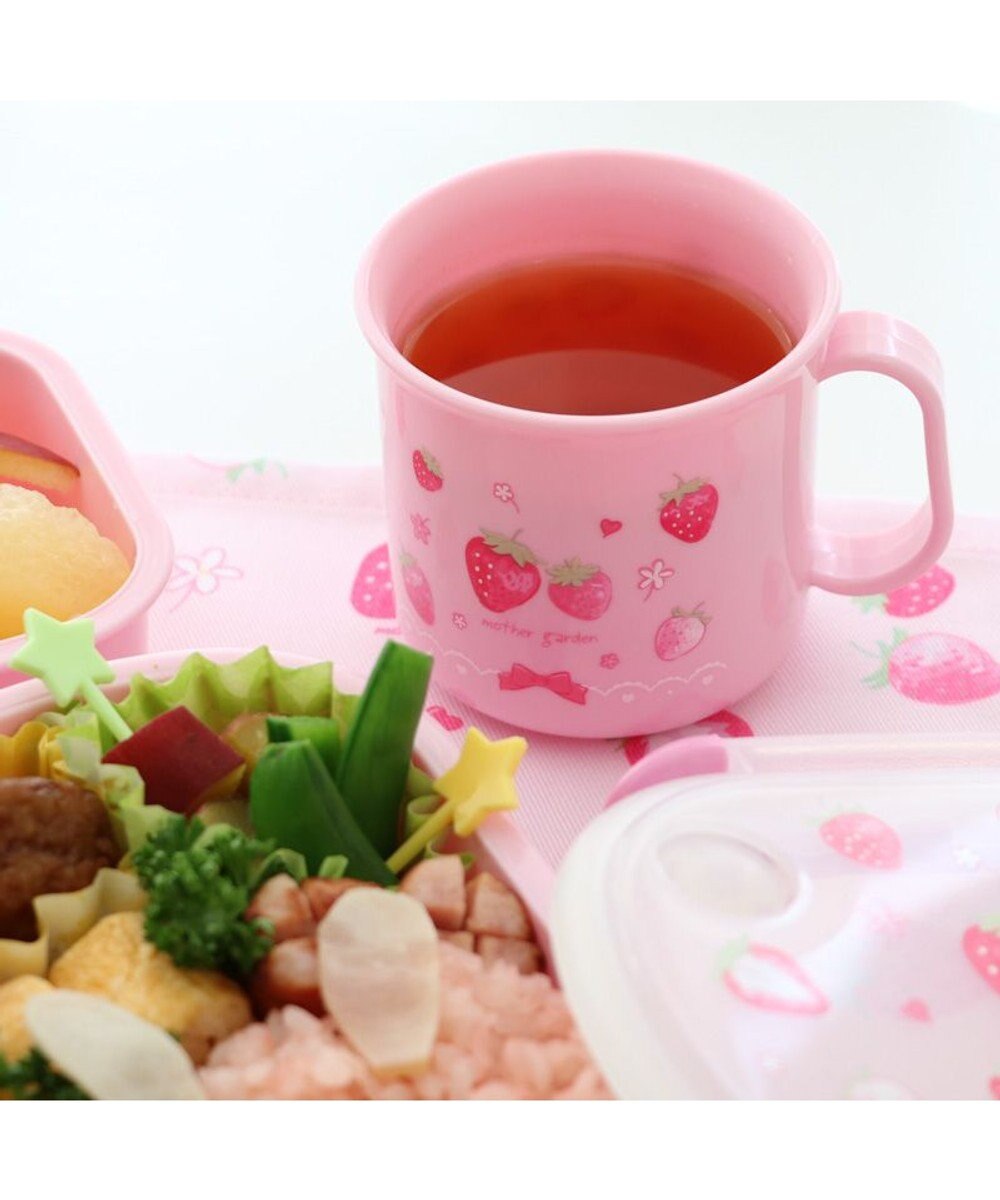 Mother garden マザーガーデン 野いちご プラ耐熱コップ 《スケッチ柄》 