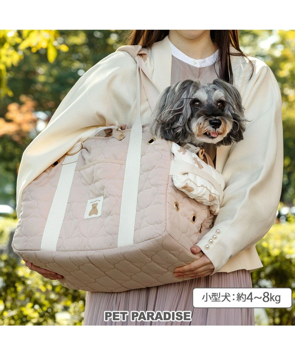 PET PARADISE ペットパラダイス くまちゃん あごのせ キャリーバッグ 小型犬 M 