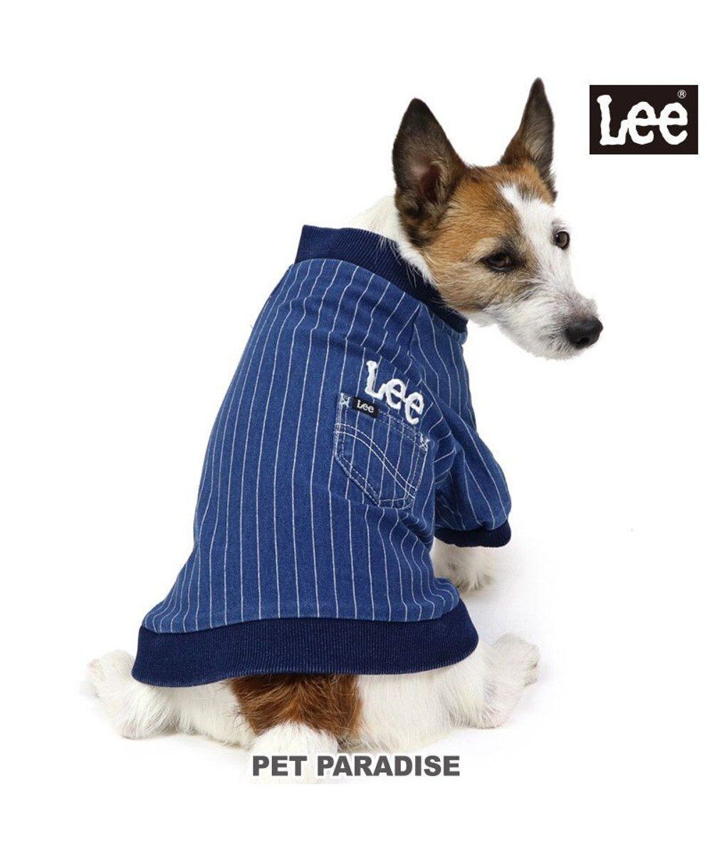 PET PARADISE 犬の服 犬 冬服 トレーナー Lee【小型犬】 ストライプ 