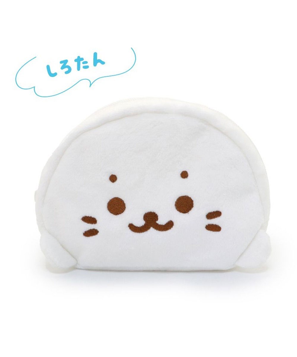 Mother garden しろたん らむね ふわふわ ポーチ  【単品】 