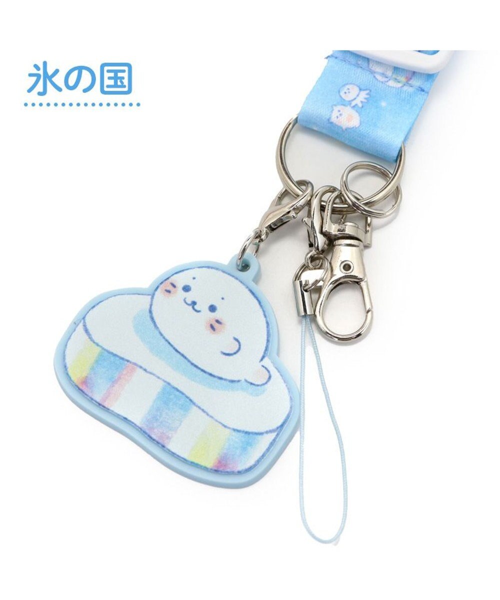 Mother garden しろたん マスコット付きネックストラップ 《氷の国》 単品 