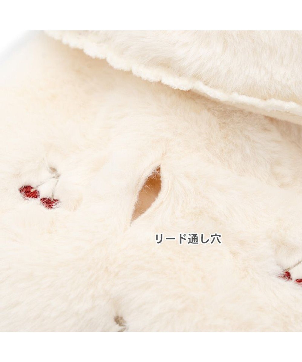 PET PARADISE ペットパラダイス チェリー ポンチョ 《ホワイト》 小型犬 