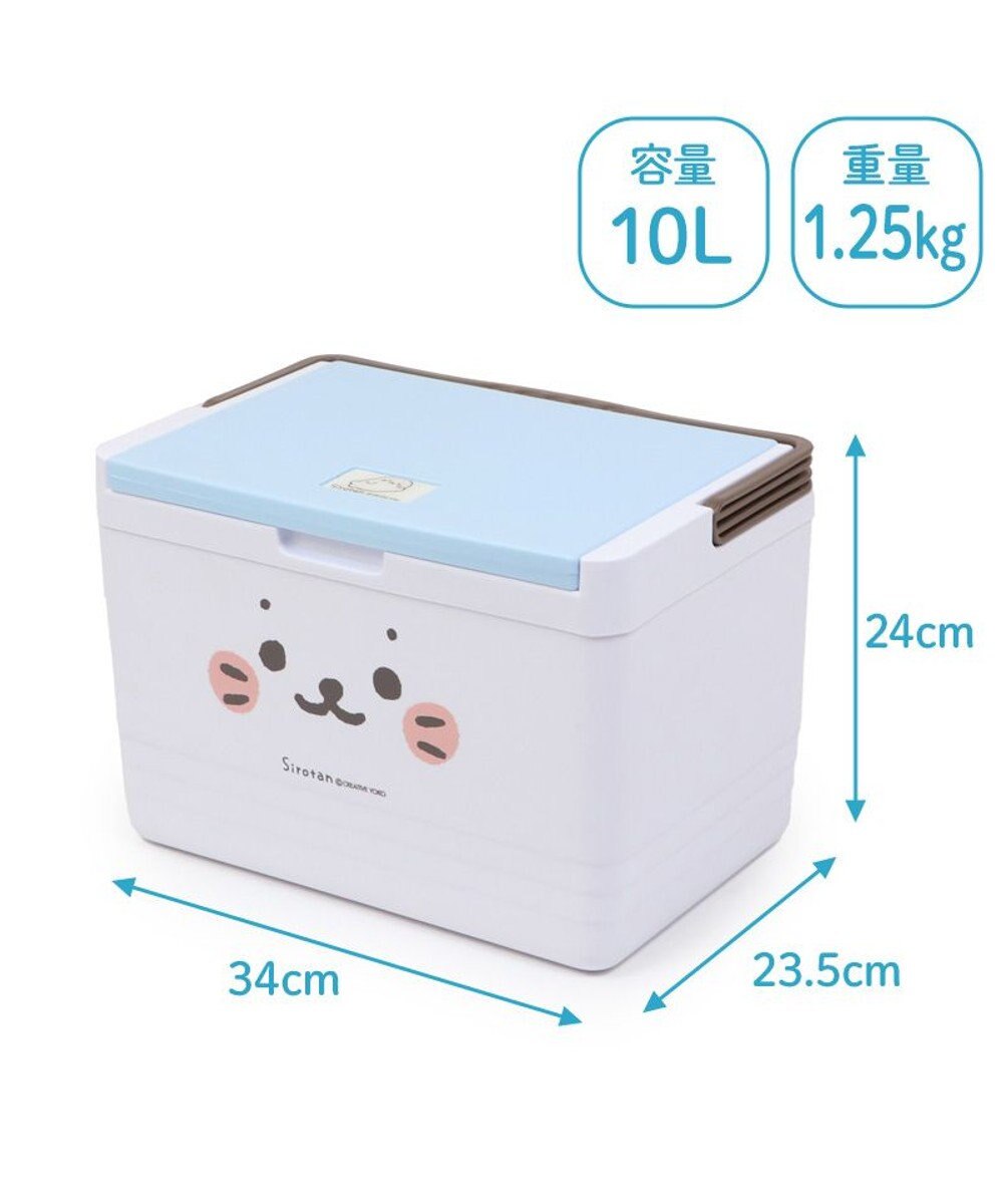 Mother garden しろたん クーラーボックス 10L 《顔ぼん》 