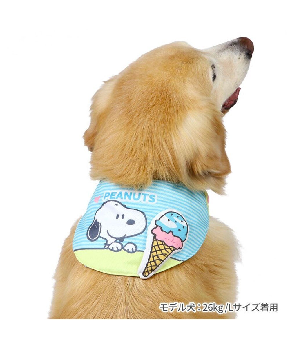 PET PARADISE スヌーピー クール バンダナ 《アイス柄》 中型犬 大型犬 