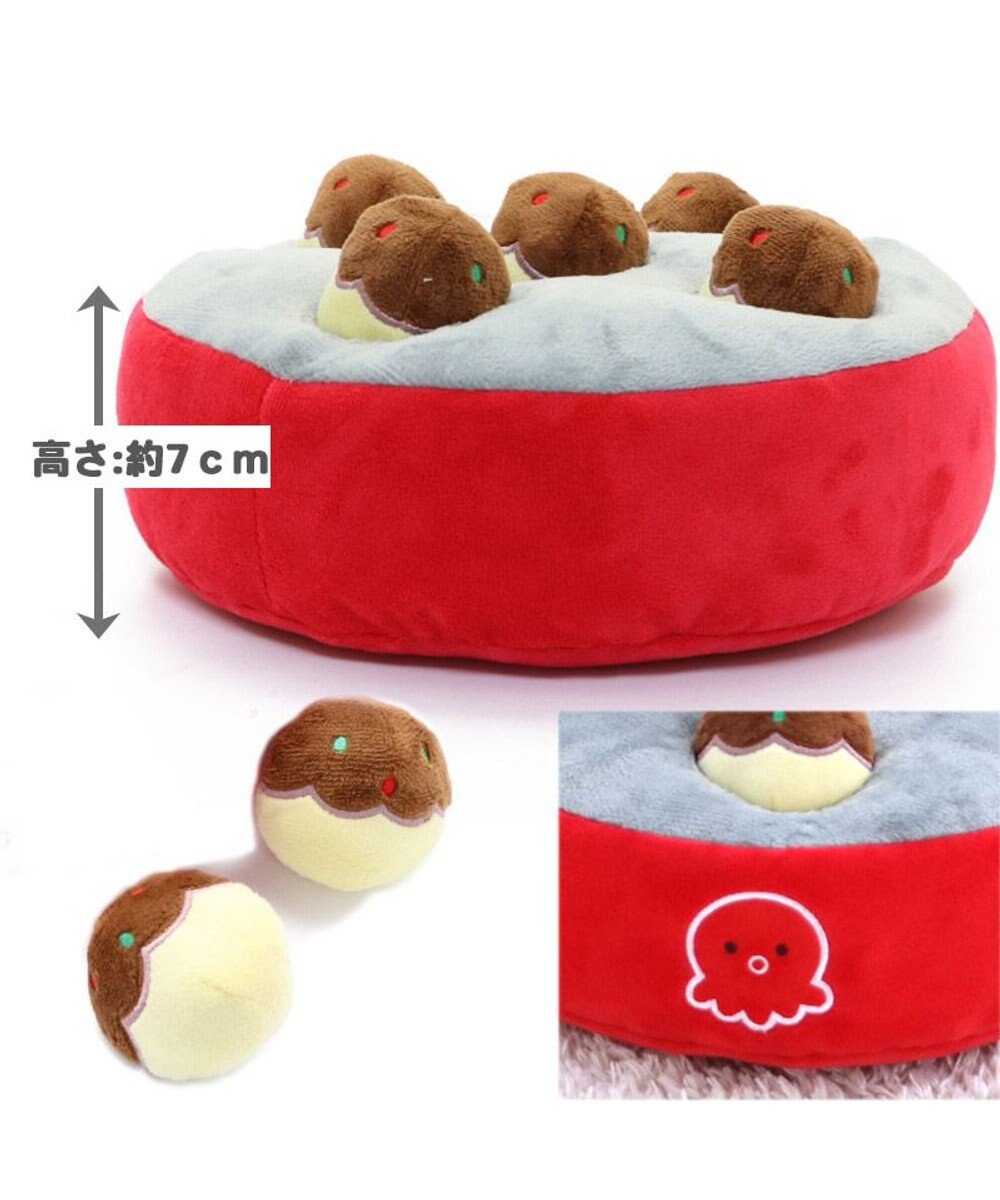 PET PARADISE ペットパラダイス ノーズトイ  《たこやき / 苺ケーキ》単品 
