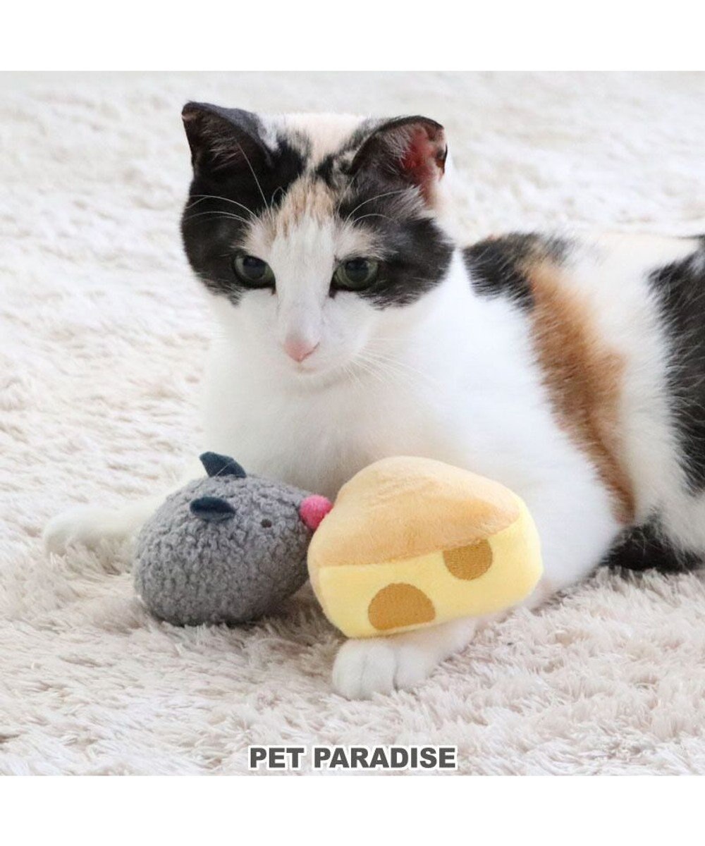 PET PARADISE 猫 おもちゃ ネズミ くま ぶるぶるトイ 
