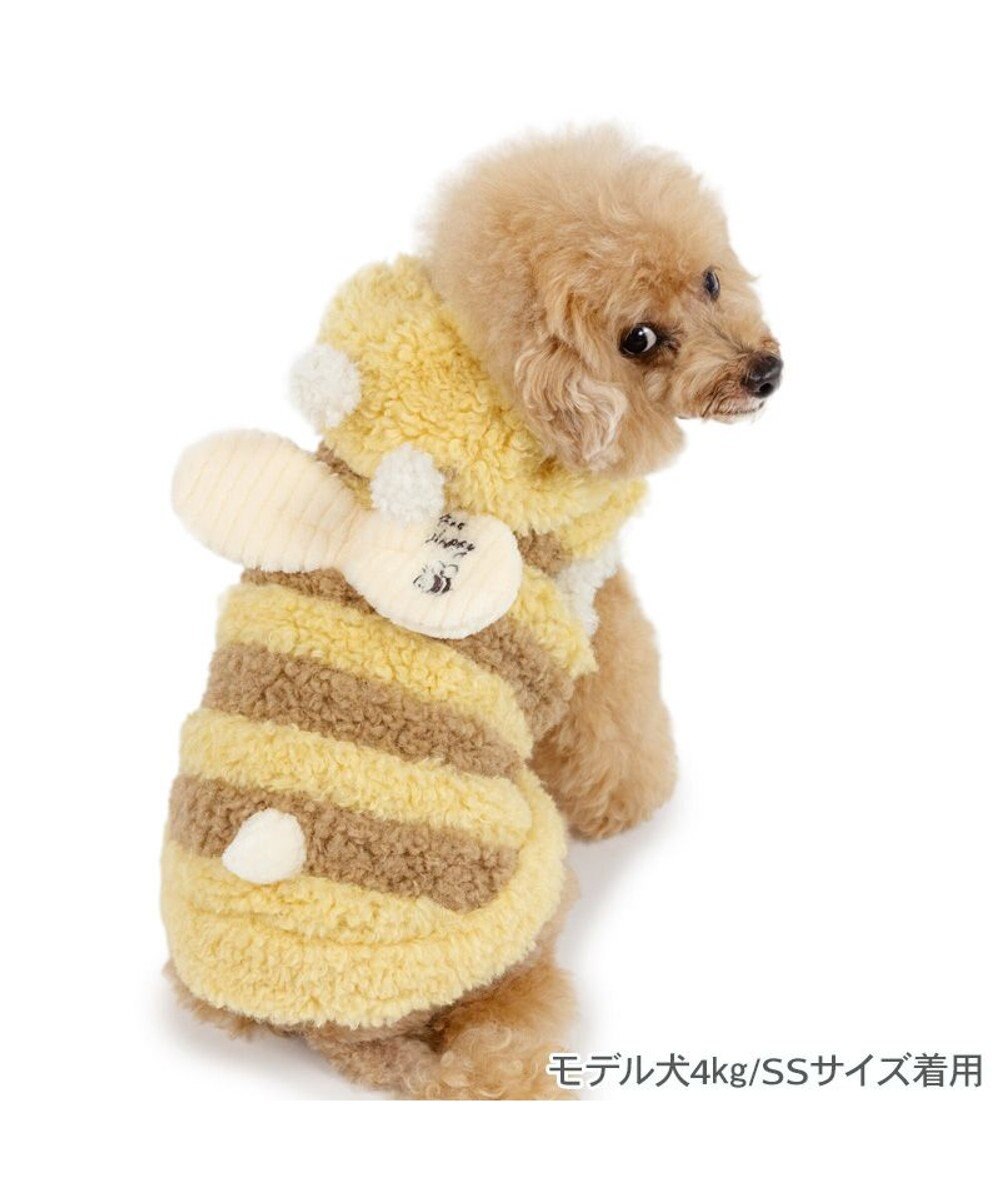 PET PARADISE ペットパラダイス 蜂 くるふわ なりきり パーカー 小型犬 