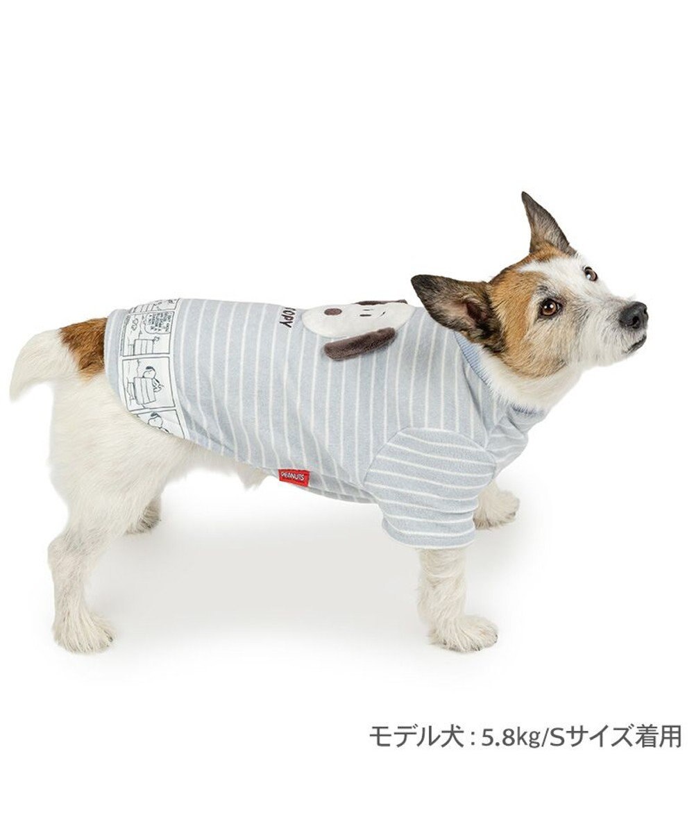PET PARADISE スヌーピー サーモキープ お顔コミックTシャツ  小型犬 