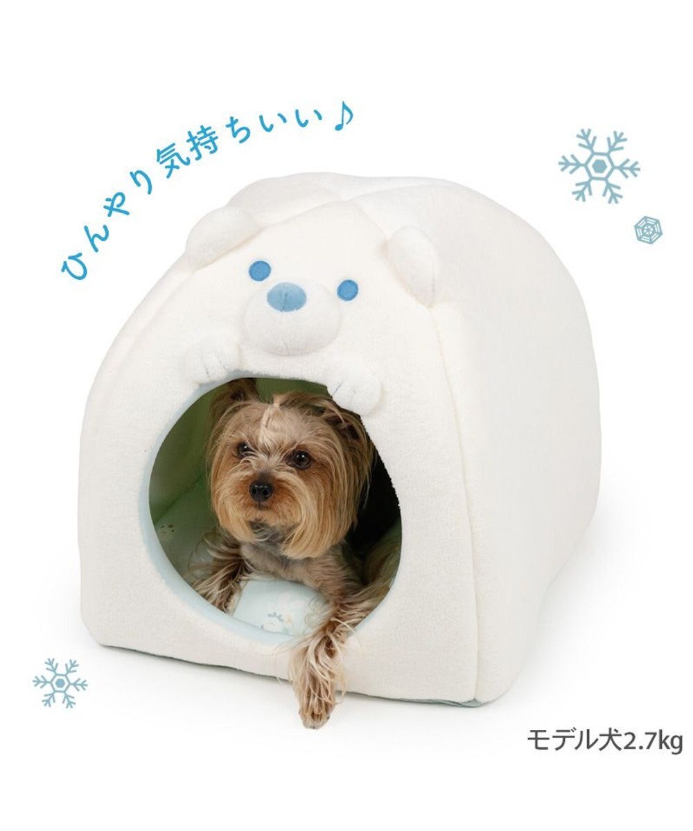PET PARADISE ペットパラダイス しろくま クールハウス 《アイス柄》 