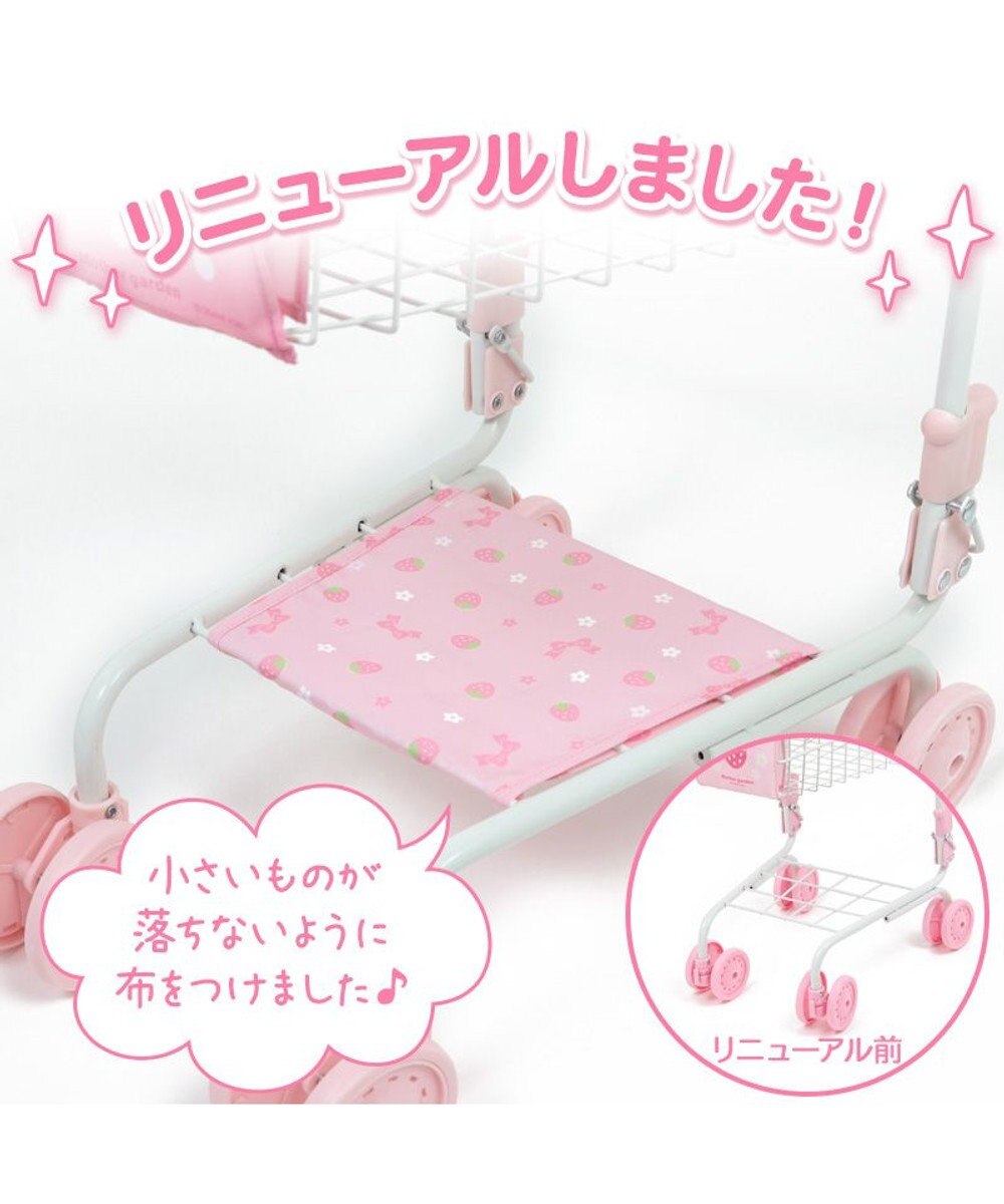 Mother garden マザーガーデン おままごと 野いちご ショッピングカート 《いちご×リボン》 