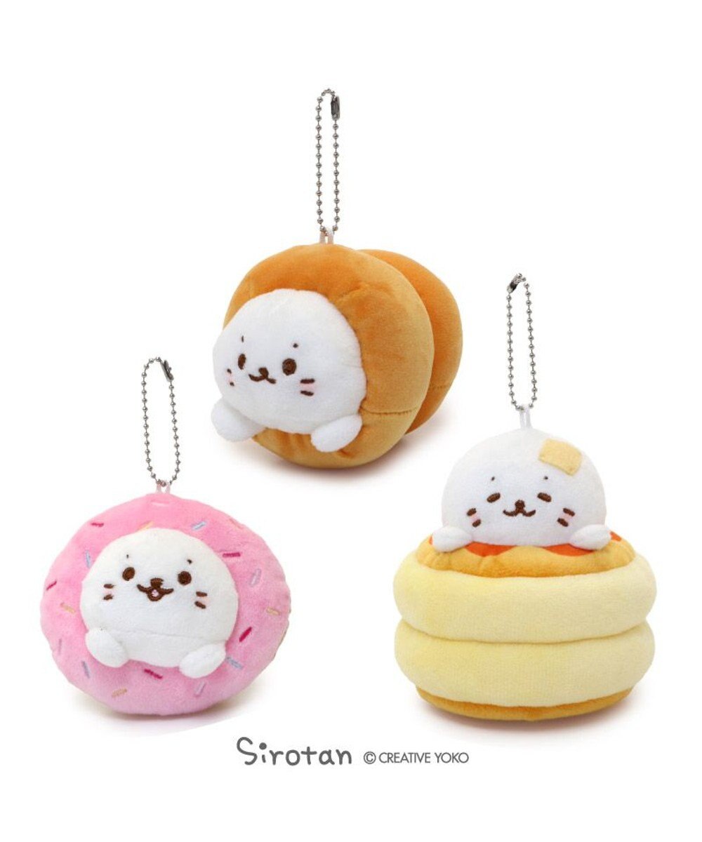 Mother garden しろたん はまったキーホルダー 《ドーナツ》 単品 