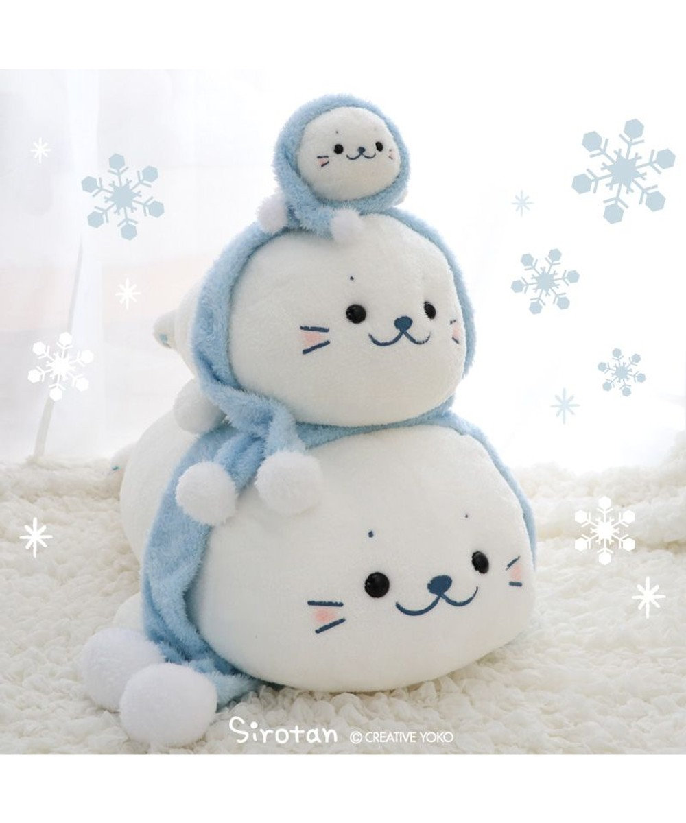 Mother garden しろたん マフラー付 ふわ雪 抱き枕 85cm 