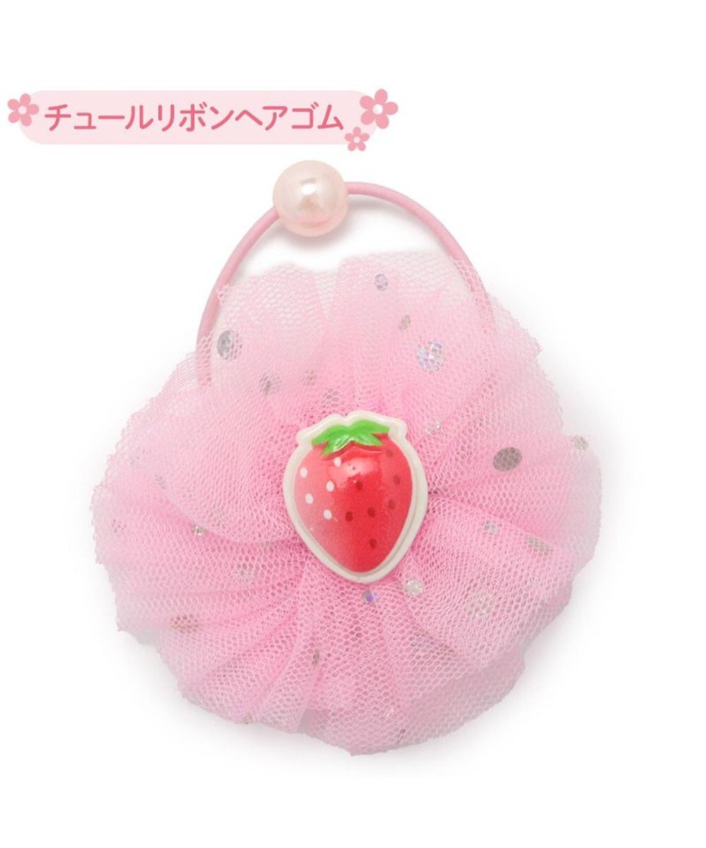 Mother garden マザーガーデン 野いちご チュールリボン ヘアゴム 