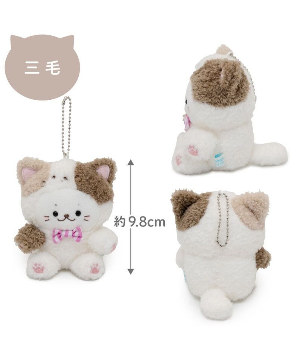 Mother garden しろたん 猫キーホルダー 《三毛猫》 単品 