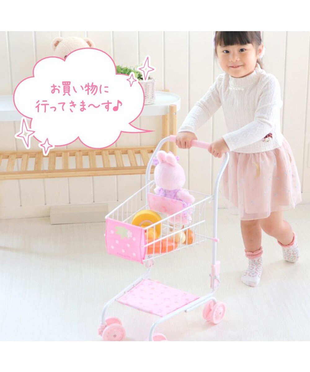 Mother garden マザーガーデン おままごと 野いちご ショッピングカート 《いちご×リボン》 
