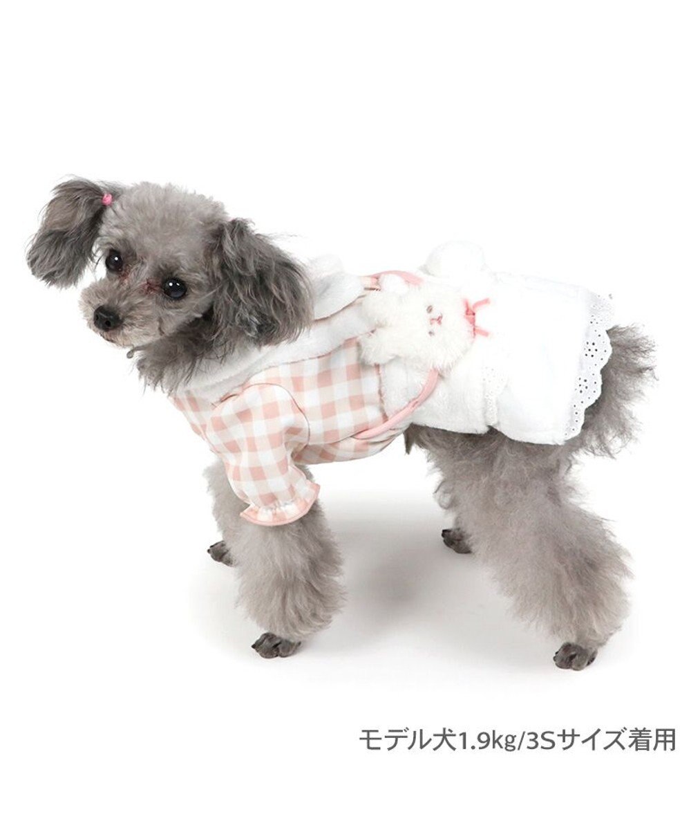 PET PARADISE ペットパラダイス チェック うさぎ スカート 小型犬 