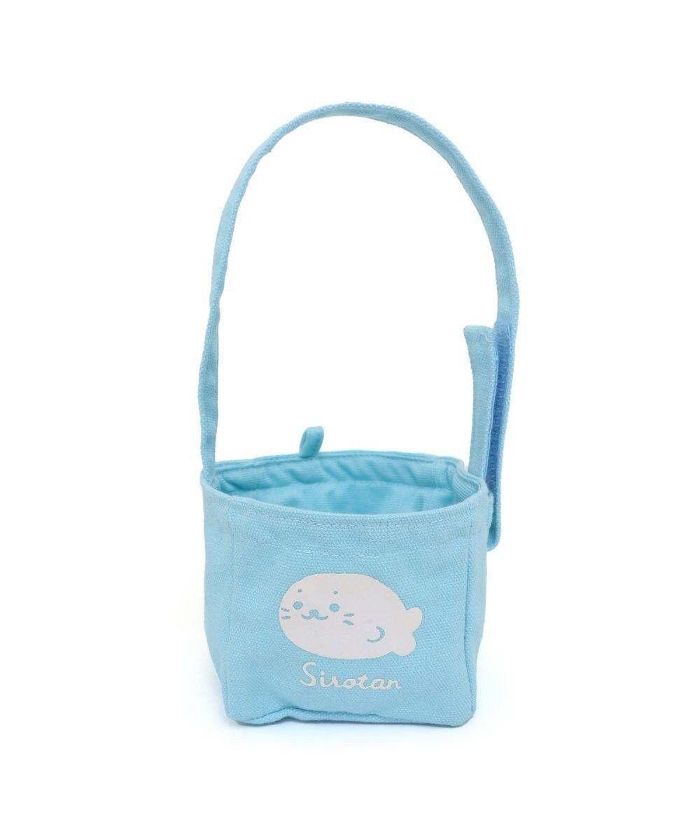 Mother garden しろたん ついてきちゃうマスコット用 ミニトートバッグ 《水色》 単品 