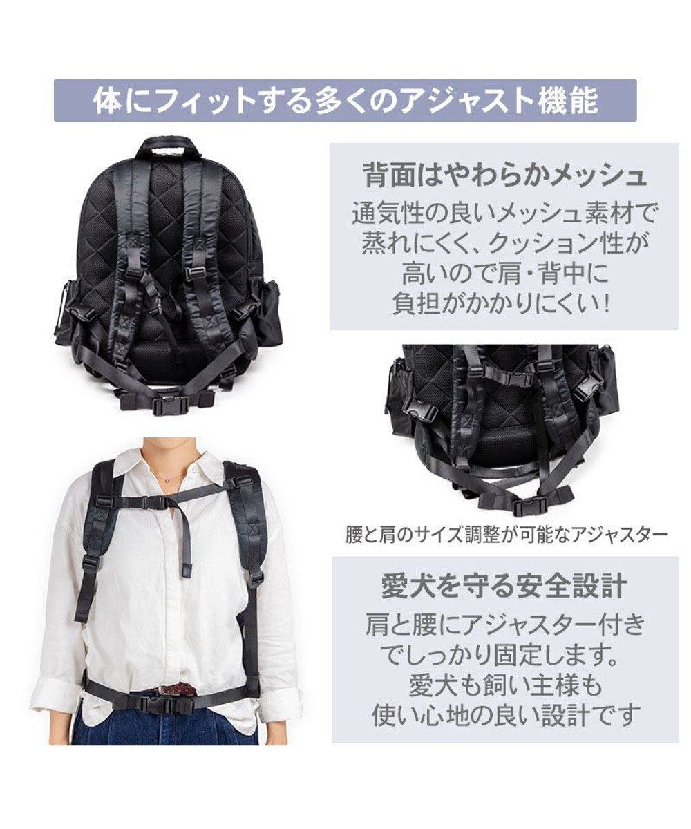 PET PARADISE ディズニー ミッキーマウス 白黒 リュック 