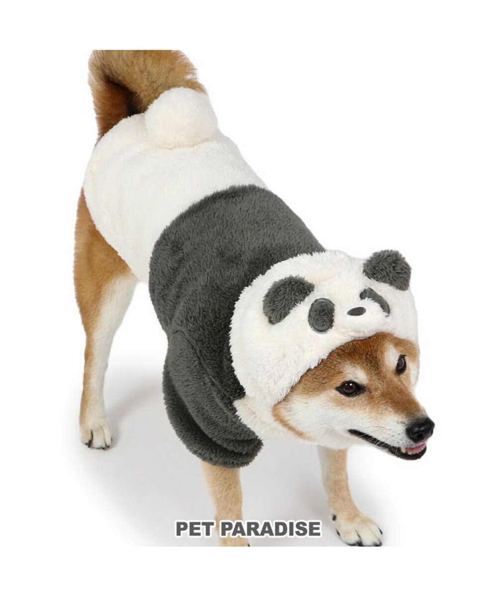 PET PARADISE ペットパラダイス もこもこなりきり パーカー 《パンダ》  中型犬 