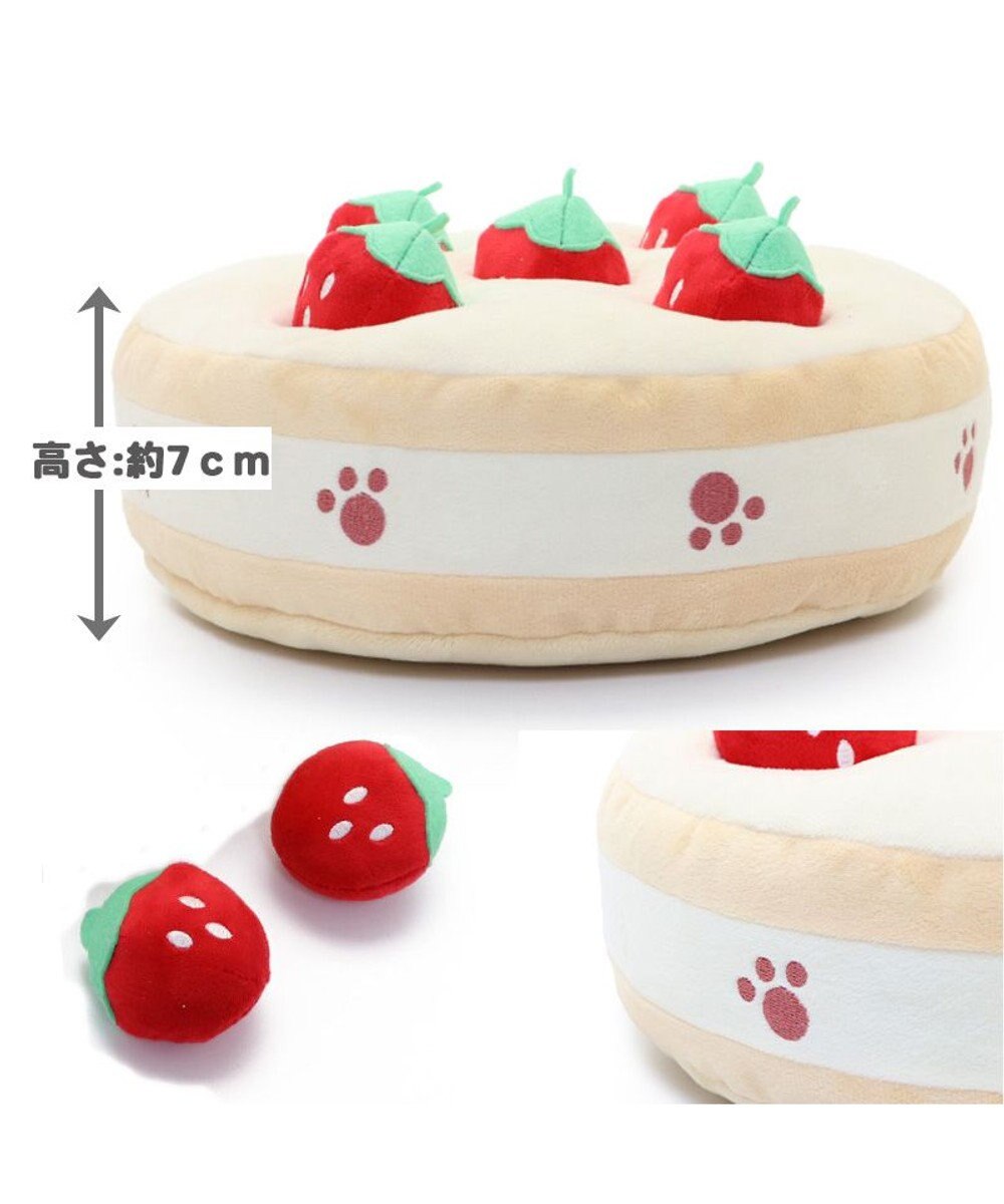 PET PARADISE ペットパラダイス ノーズトイ  《たこやき / 苺ケーキ》単品 