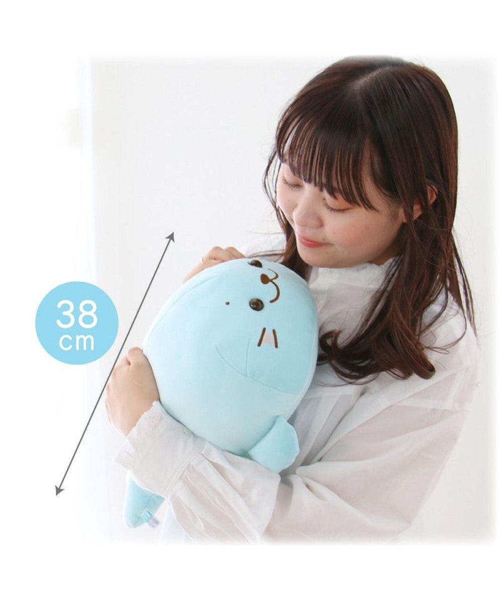Mother garden しろたん ふわもち ぬいぐるみ 38cm  みるくカラー 《カスタードみるく》 単品 