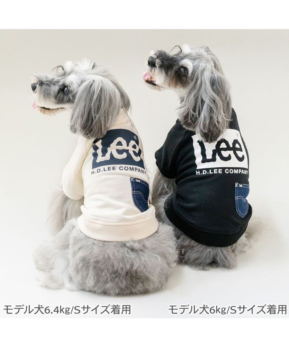 PET PARADISE Lee ボックスロゴ トレーナー ホワイト 小型犬 
