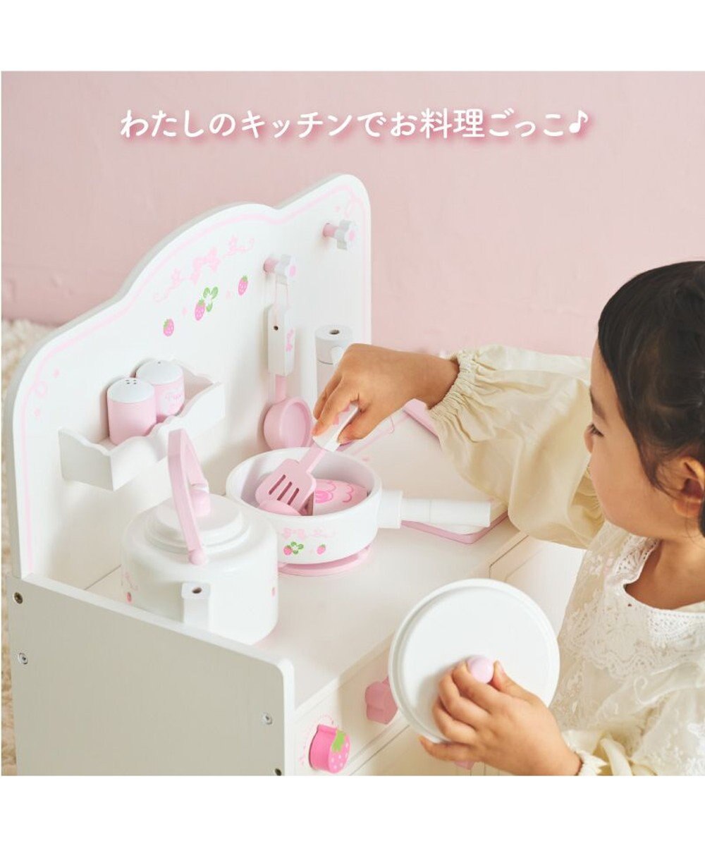 Mother garden マザーガーデン  スウィートストロベリーキッチン 《キッチンツール 9点付き》 