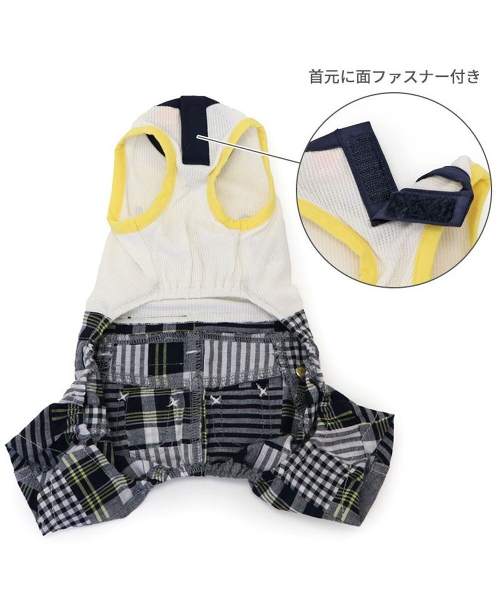 PET PARADISE Lee パンツつなぎ パッチワーク 小型犬 