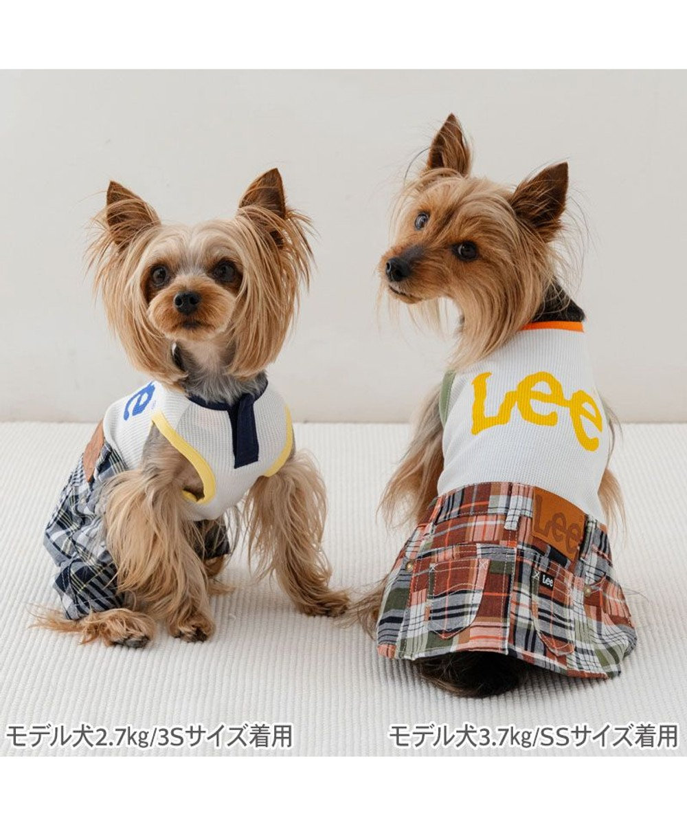PET PARADISE Lee パンツつなぎ パッチワーク 小型犬 