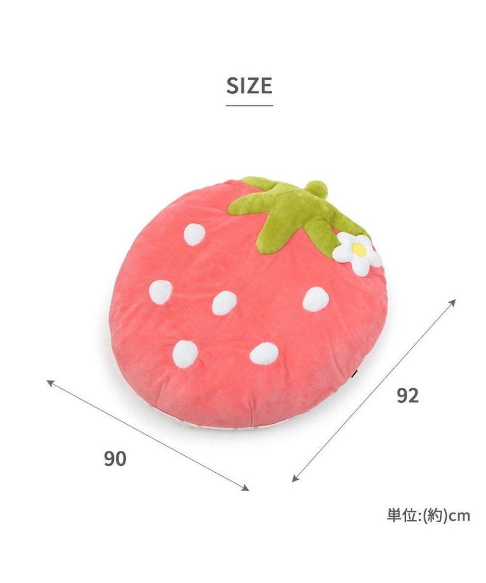 PET PARADISE ネット店限定 ペットパラダイス 春いちご クッション  L 