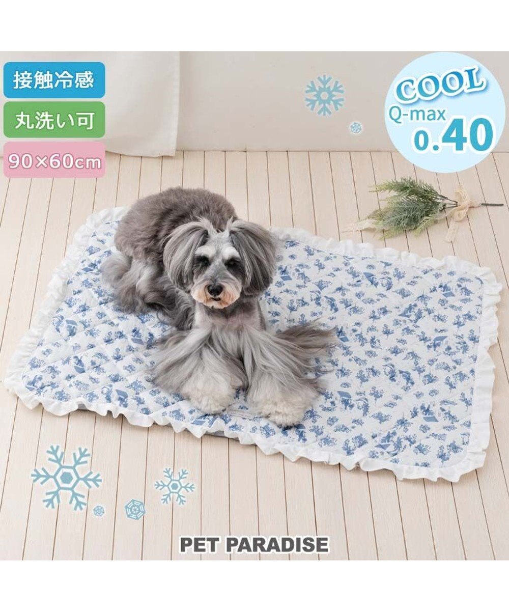 PET PARADISE ペットパラダイス クールマット 《トワルドジュイ柄》 Ｍ 