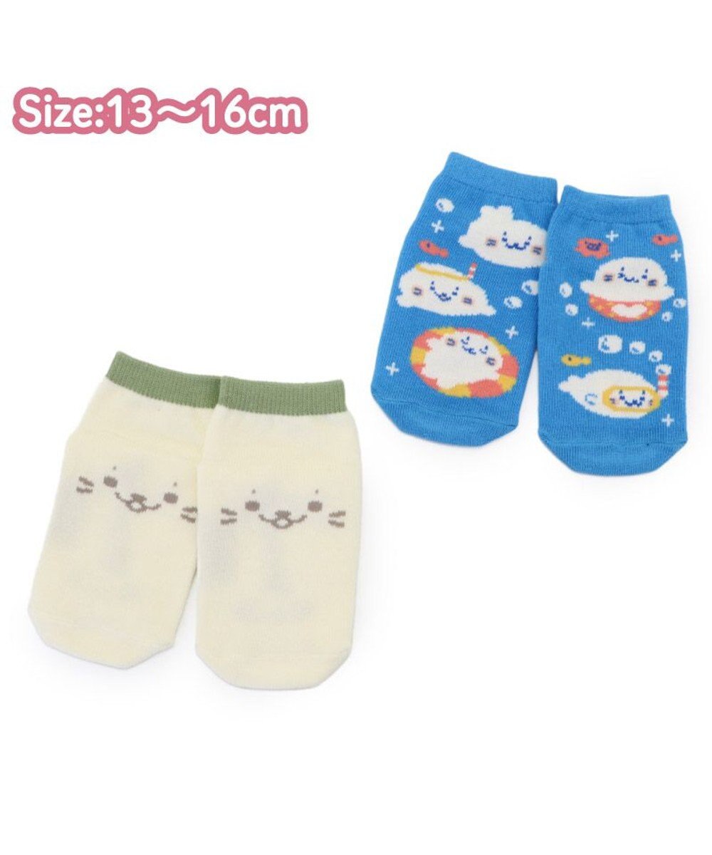 Mother garden しろたん スニーカー丈ソックス 2足セット 《13～16cm》 
